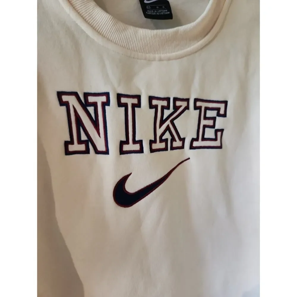 Vintage Nike Center Swoosh Sweater Crewneck Large Sweatshirt L